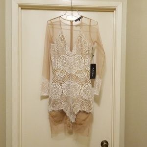 For Love and Lemons Antigua Mini Dress